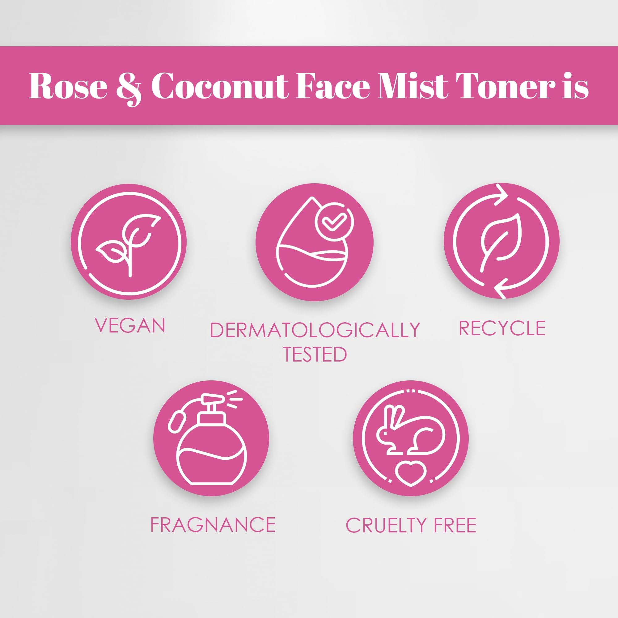 Natureall Rose and Coconut Water For Soften Fine Lines, wrinkles and Protects Skin from Free Radical Damage | 100 ML