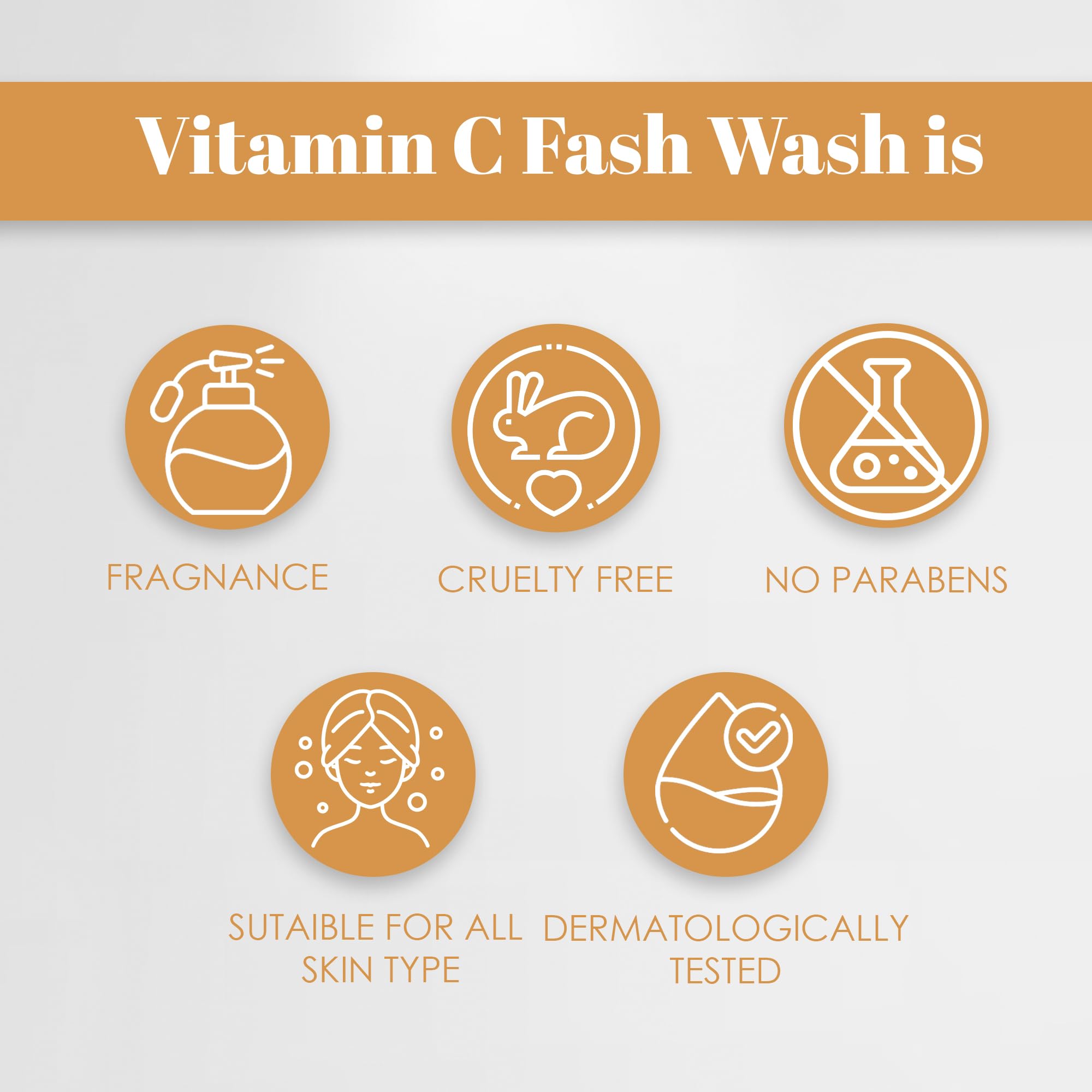 Natureall Skin Brightening Vitamin C & Niacinamide Foaming Face Wash | For Brighter Glow | Built-in Brush for Deep Cleansing | Brightens Skin Tone | Face Wash for Women & Men | 150 ML