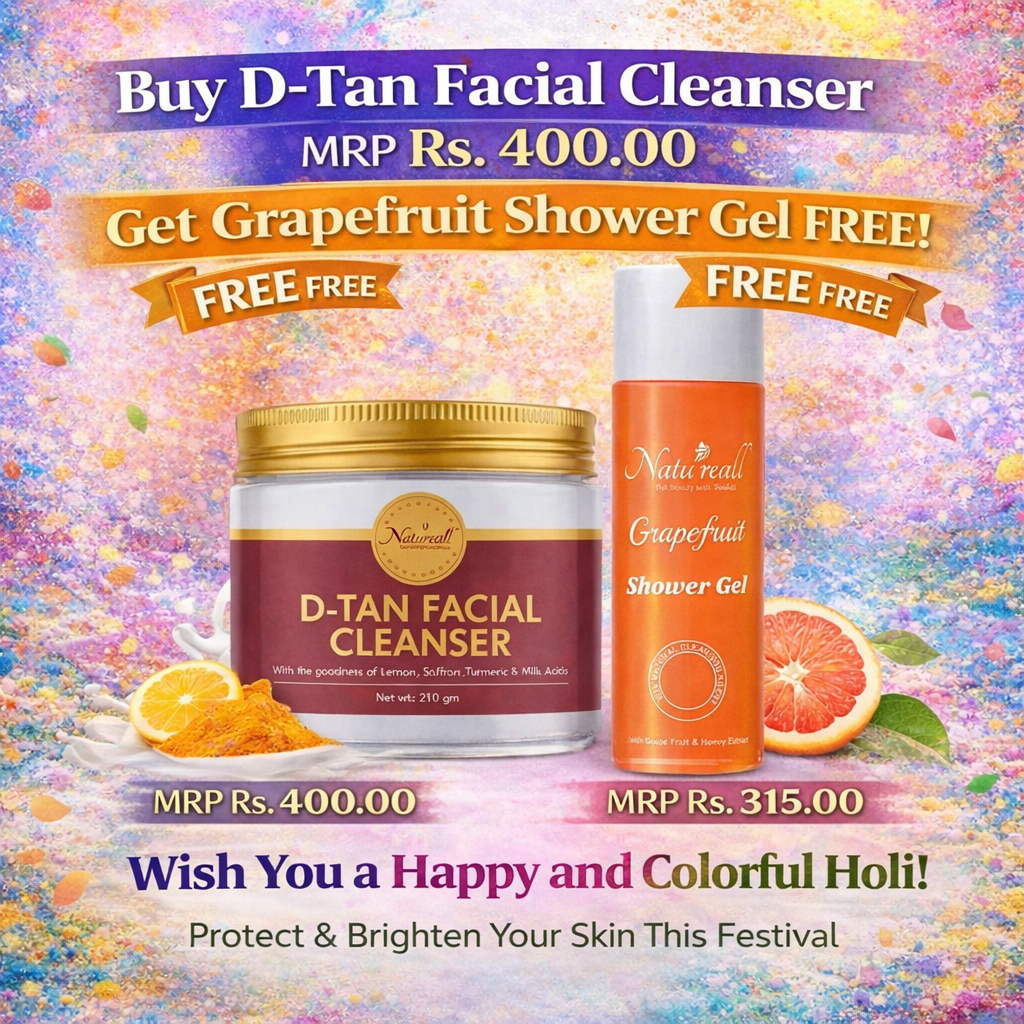 D TAN FACIAL  CLEANSER + GRAPEFRUIT SHOWER GEL